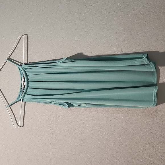 Green Envelope Tops - Green Envelope Teal Tank Top Size Small